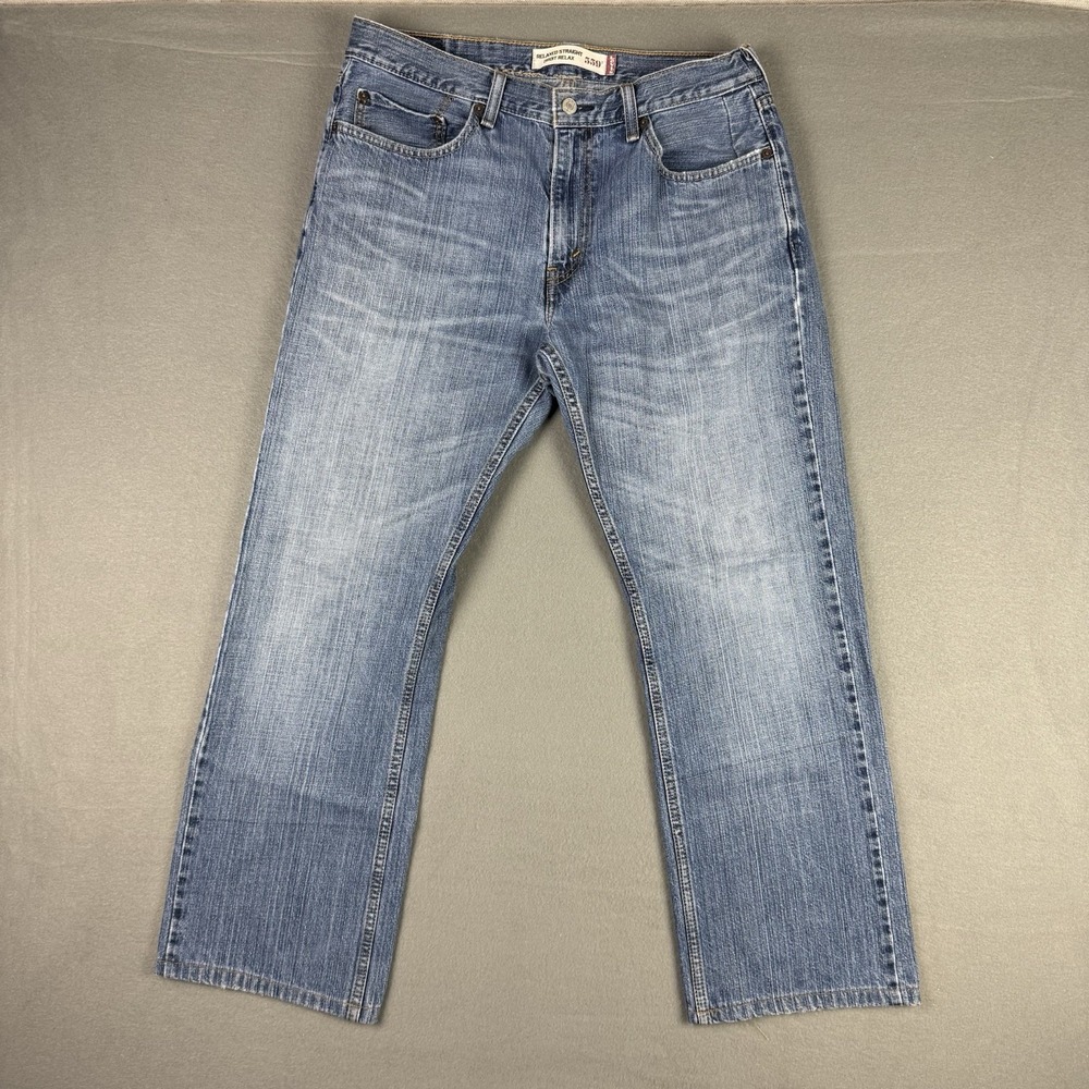 Y2K‎ Levi's 559 Jeans Mens 32x30* Blue Cotton Denim Relaxed Straight Workwear